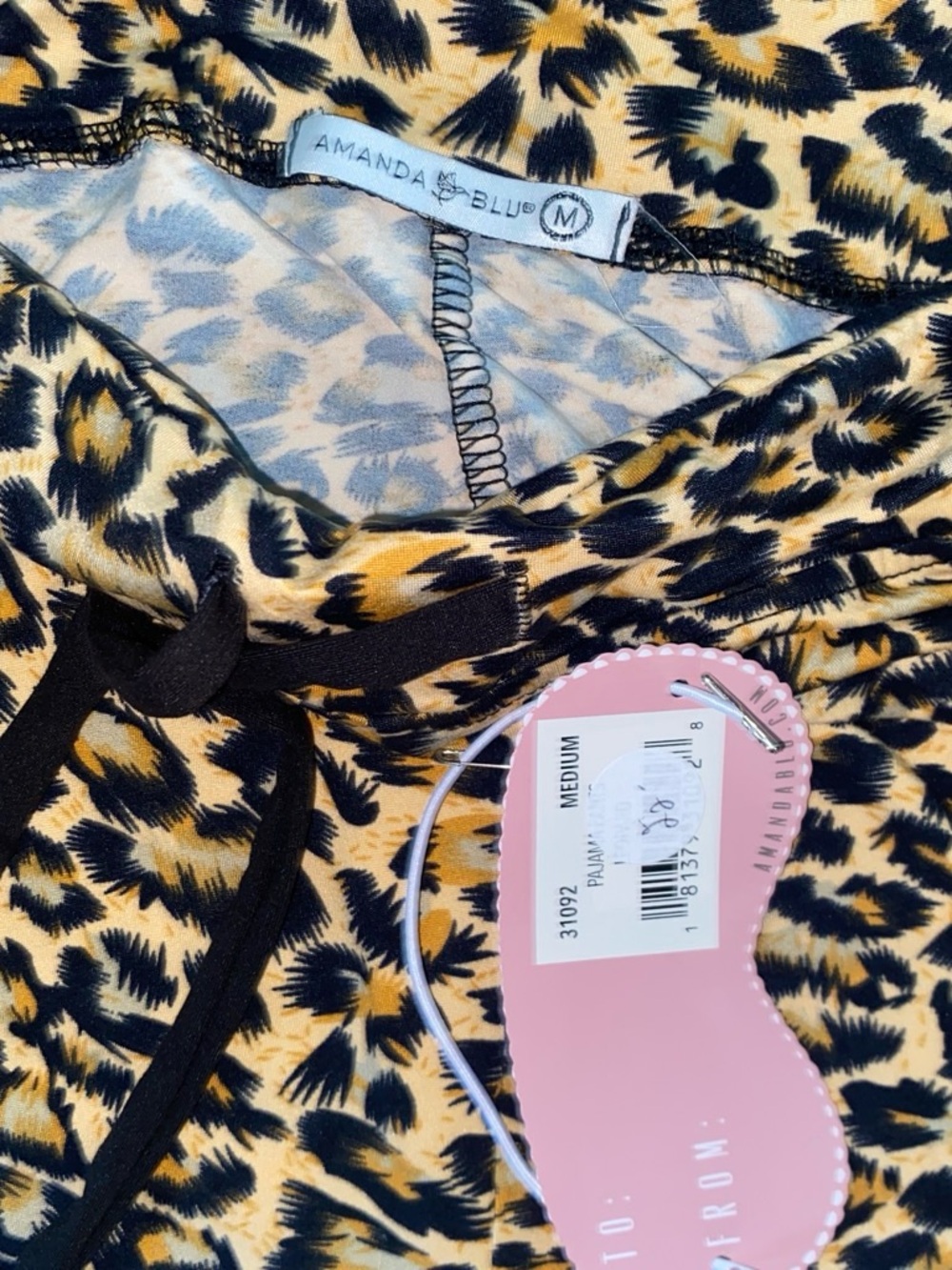 Leopard Print PJs - Picture 2 of 2